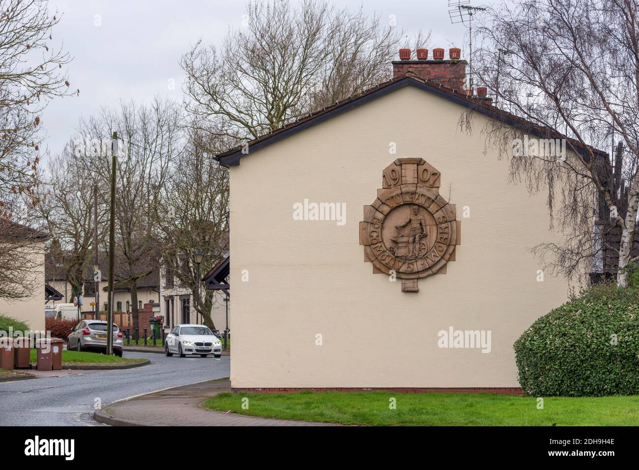 The Vulcan village near Newton le Wilows former site of the