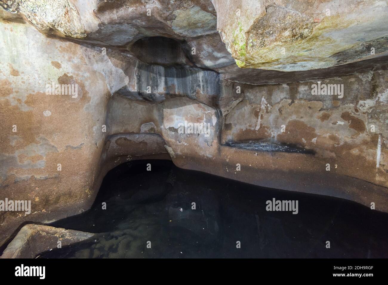 A water cistern beneath St Helena's Coptic Orthodox Church from the ...