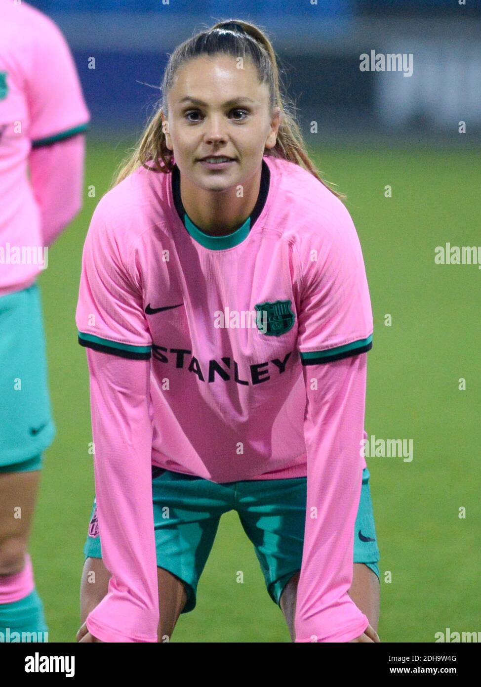 EINDHOVEN, NETHERLANDS - DECEMBER 9: Lieke Martens of FC Barcelona before  the UEFA Womens Champions League match between PSV and Barcelona at PSV  Camp Stock Photo - Alamy
