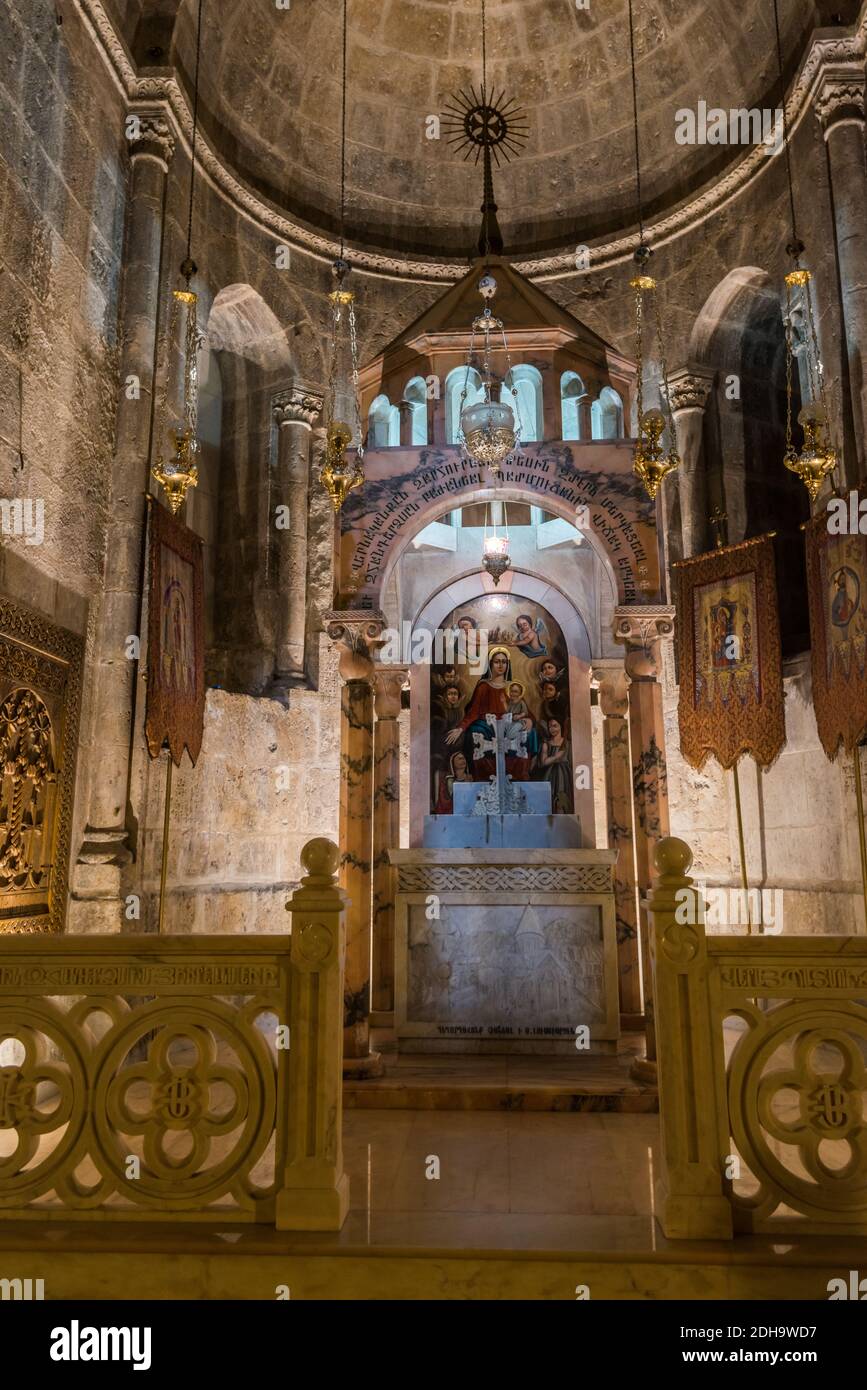 Armenian chapel holy sepulchre hi-res stock photography and images - Alamy
