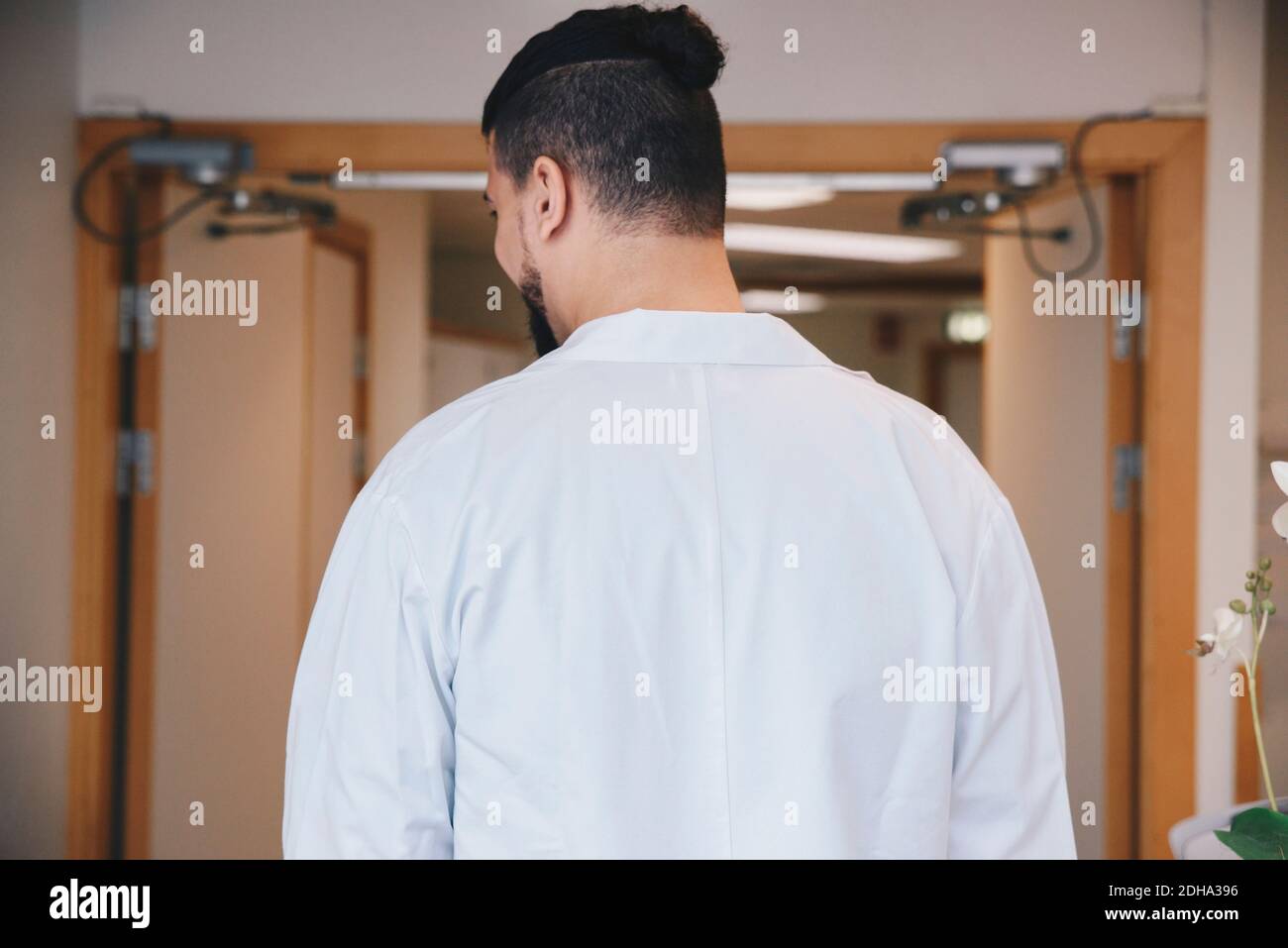 Rear view young male hi-res stock photography and images - Alamy