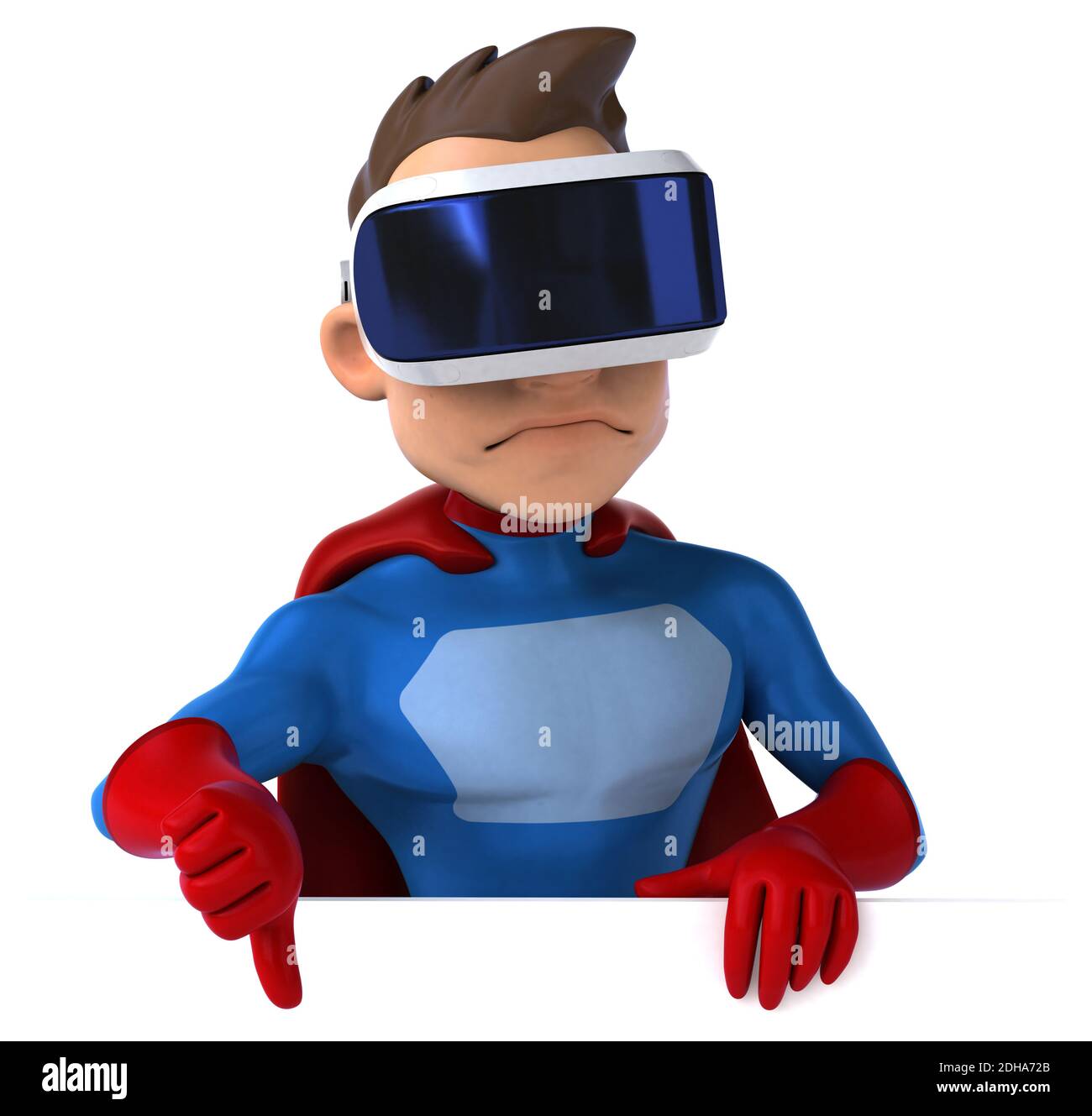 Fun 3D Illustration Of A Superhero With A VR Helmet Stock Photo Alamy fun-3d-illustration-of-a-superhero-with-a-vr-helmet-stock-photo-alamy