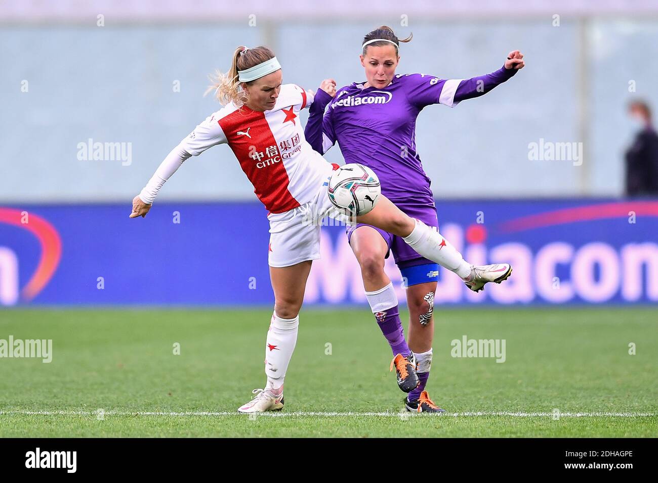 Martina Piemonte (Fiorentina Femminile) during Fiorentina Femminile vs  Slavia Praga, UEFA Champions League Women football - Photo .LM/Lisa  Guglielmi Stock Photo - Alamy