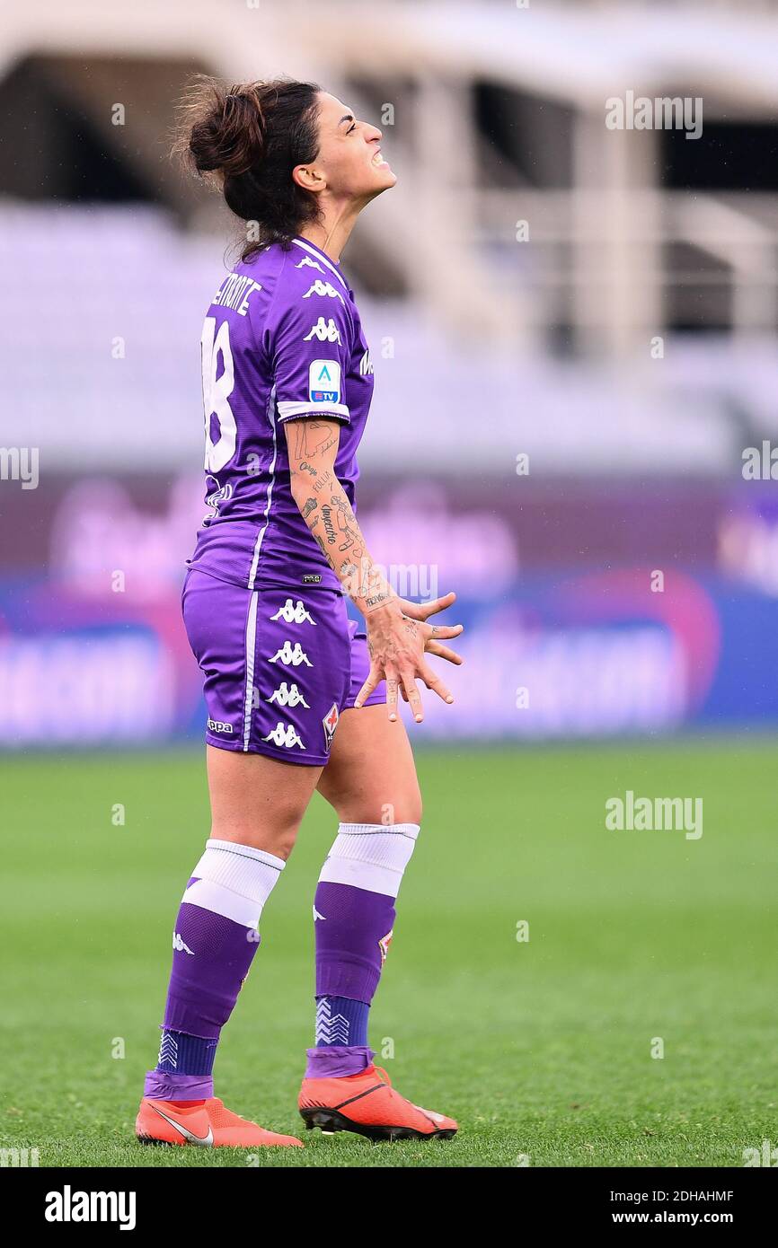 Martina Piemonte (Fiorentina Femminile) during ACF Fiorentina femminile vs  Florentia San Gimignano, Italian Soccer Serie A Women Championship, Florenc  Stock Photo - Alamy