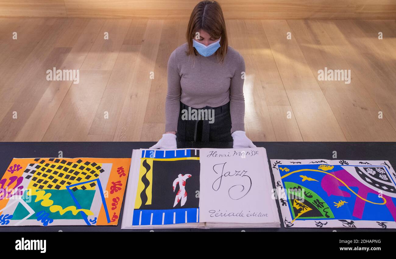 Bonhams, London, UK. 10 December 2020. Leading the New Bond Street sale  which takes place on 10 December will be the legendary artist's book, Jazz  by Henri Matisse, which has an estimate