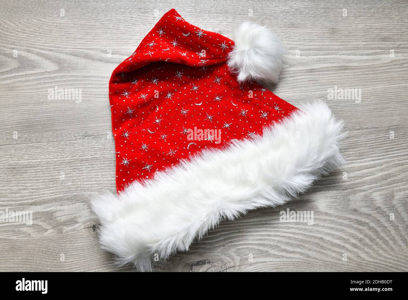 Weihnachtsmannmütze Stock Photo