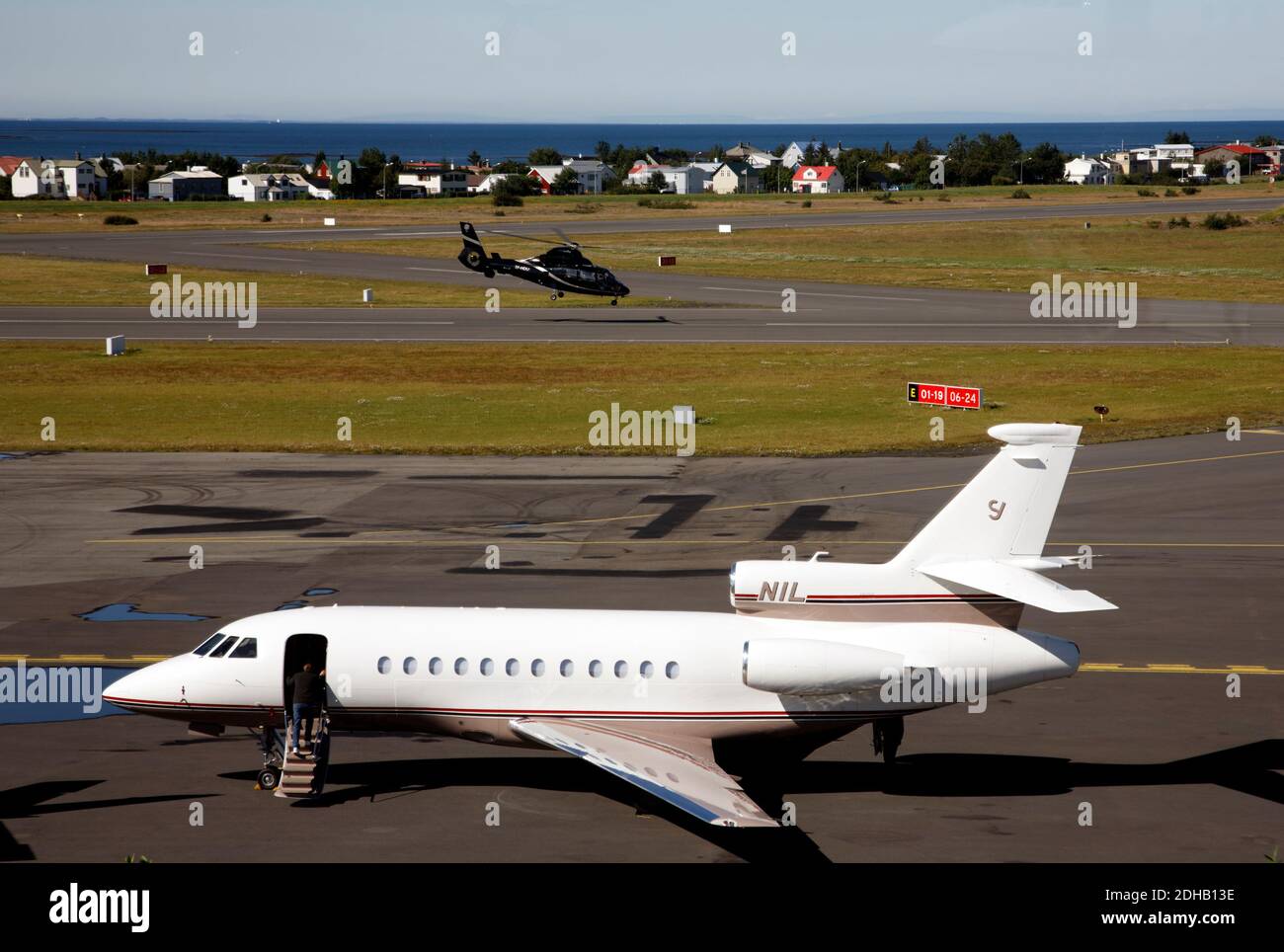 Reykjavík Airport Stock Photo