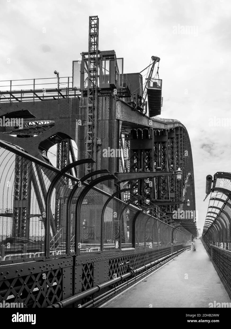 Detail on Sydney Harbour Bridge Stock Photo