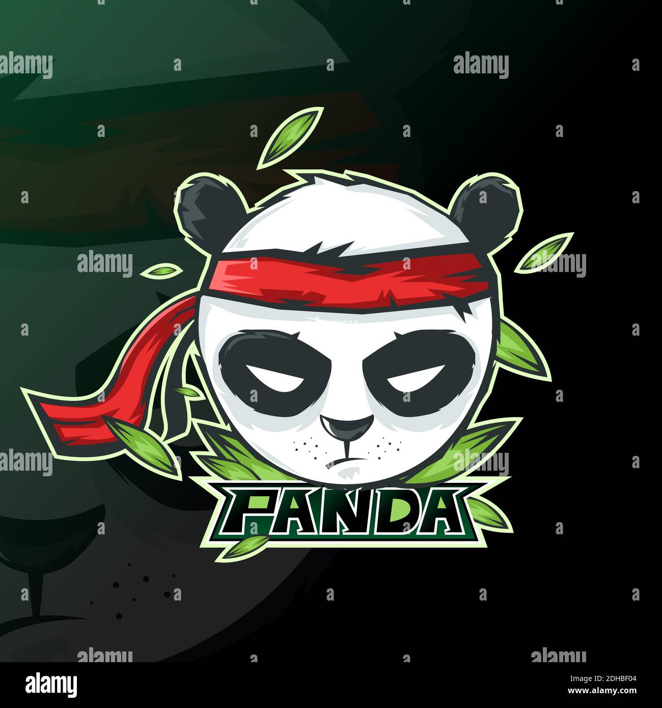 panda mascot logo esport gaming. panda mascot logo illustration Stock  Vector Image & Art - Alamy