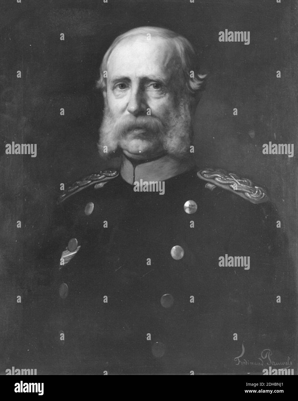 König Albert von Sachsen (Porträt). Stock Photo