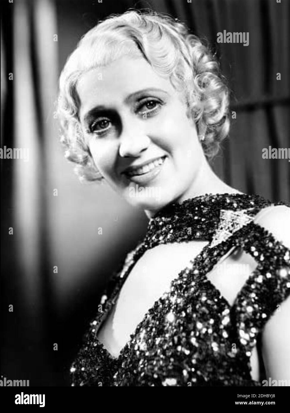 RUTH ETTING (1896-1978) American singer and film actress about 1935. Stock Photo