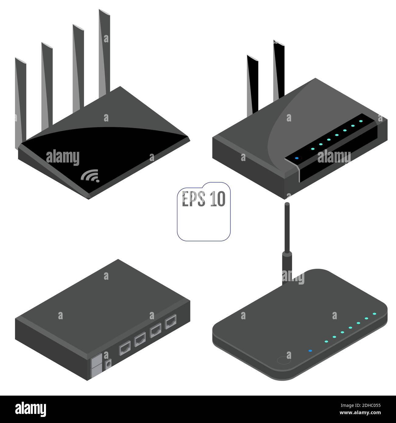 4g modem Stock Vector Images - Alamy