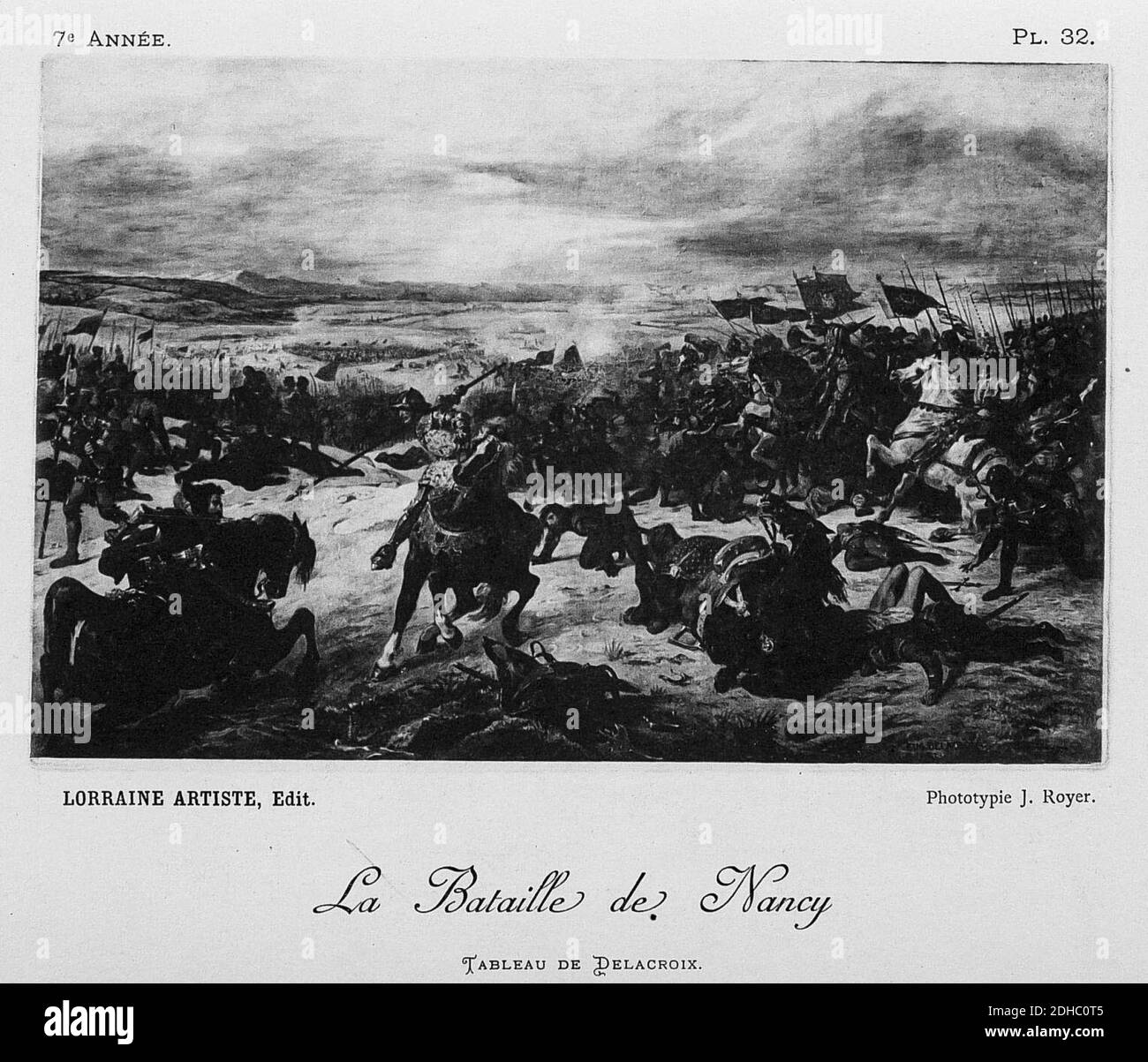 La bataille de Nancy 755 814 Stock Photo Alamy