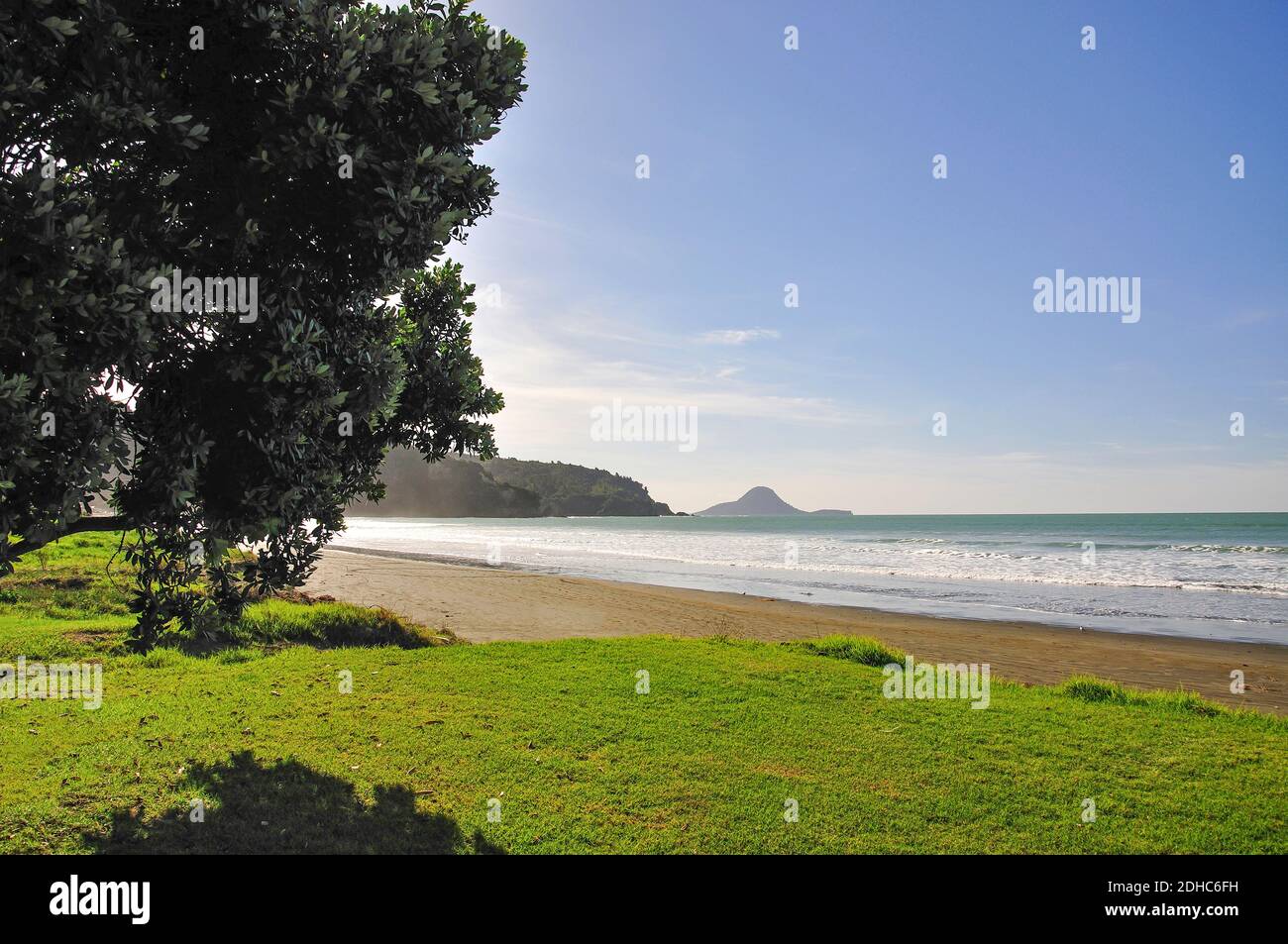 Ohope Beach, Ohope, Bay of Plenty Region, North Island, New Zealand Stock Photo