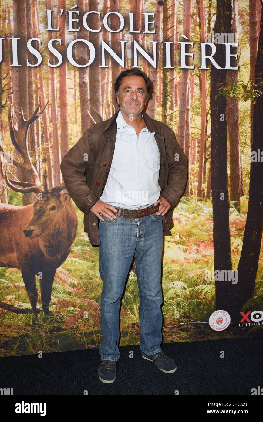 Nicolas Vanier attending the premiere of his movie 'L'ecole