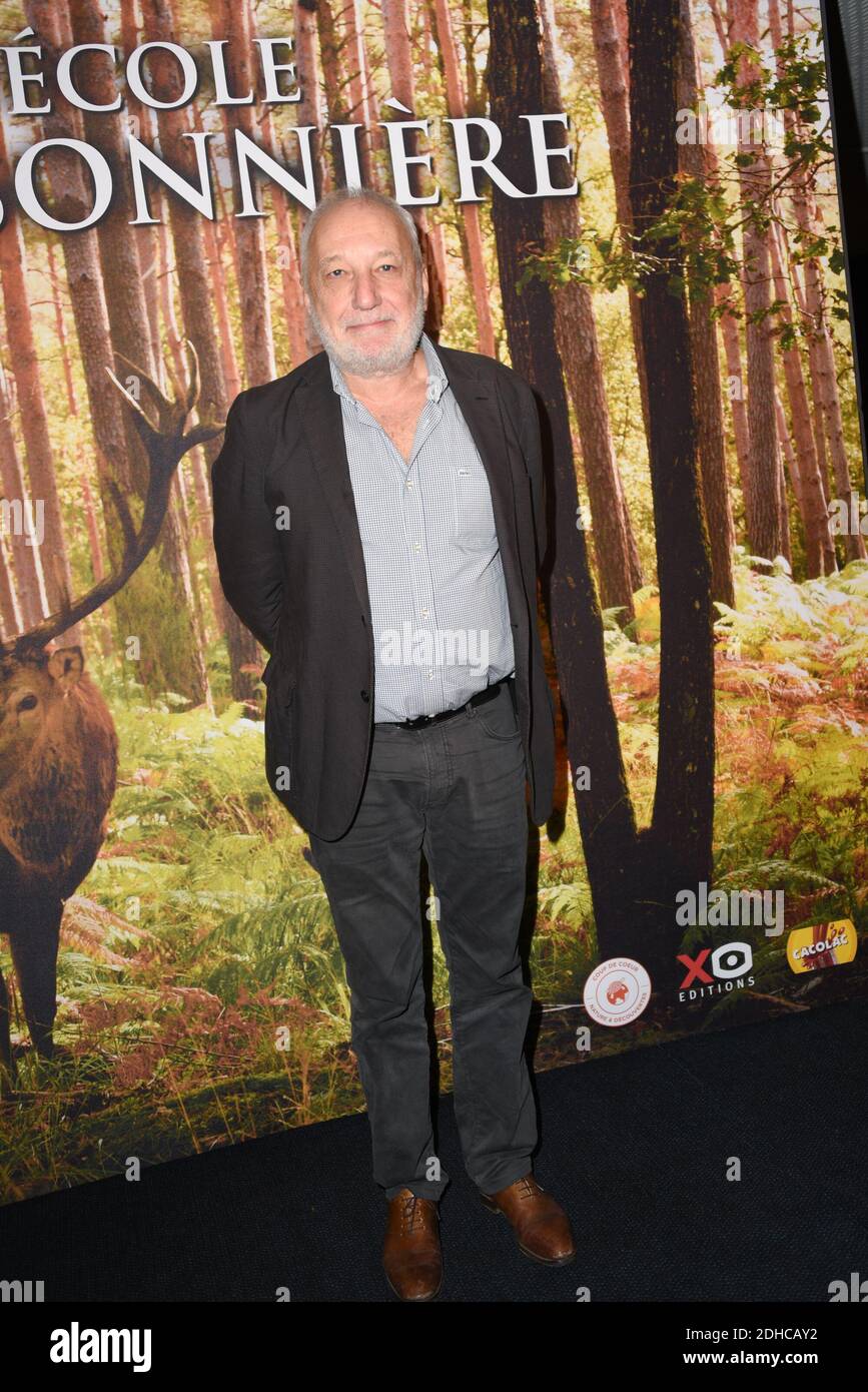 Francois Berleand attending the premiere of the movie 'L'ecole