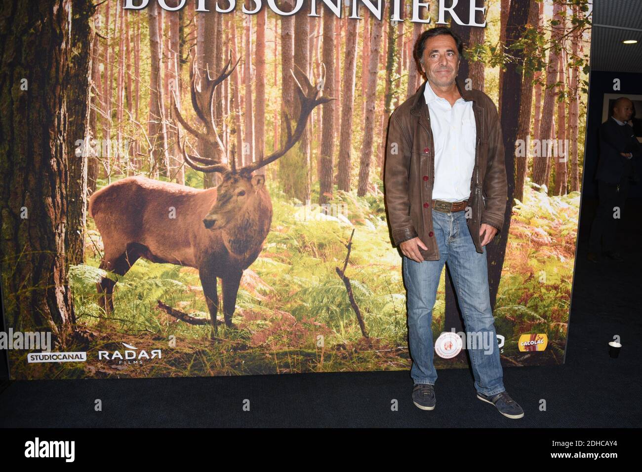 Nicolas Vanier attending the premiere of his movie 'L'ecole