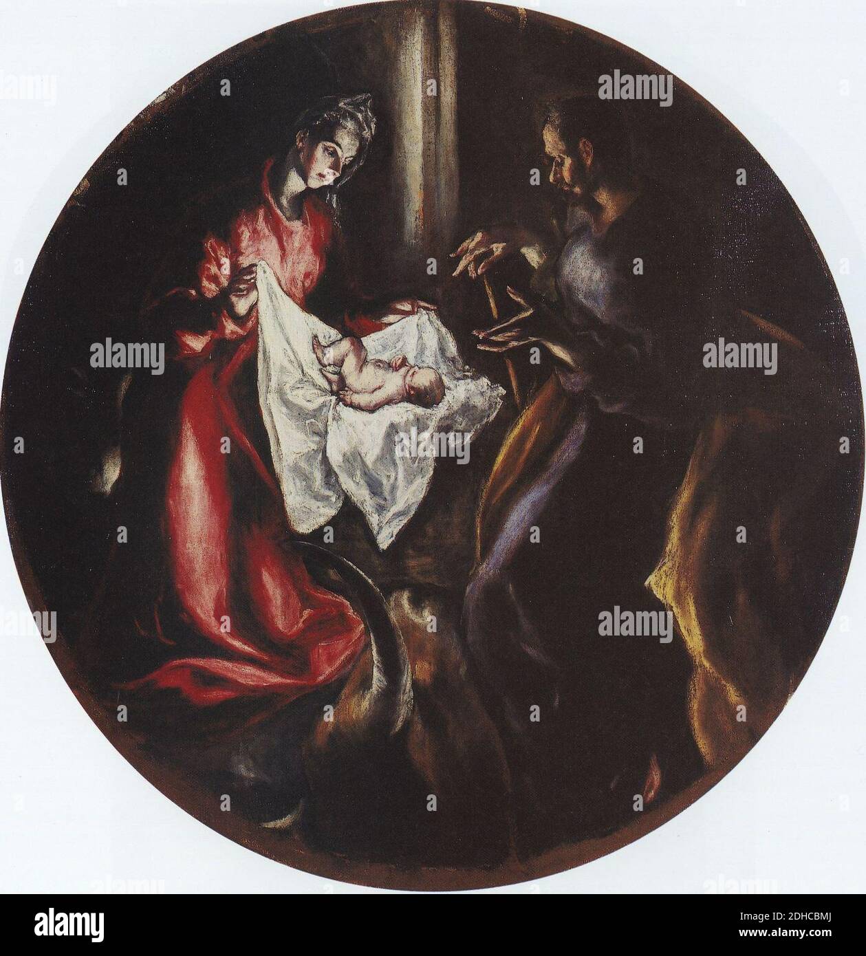 La Natividad, de El Greco (Santuario de la Virgen de la Caridad de