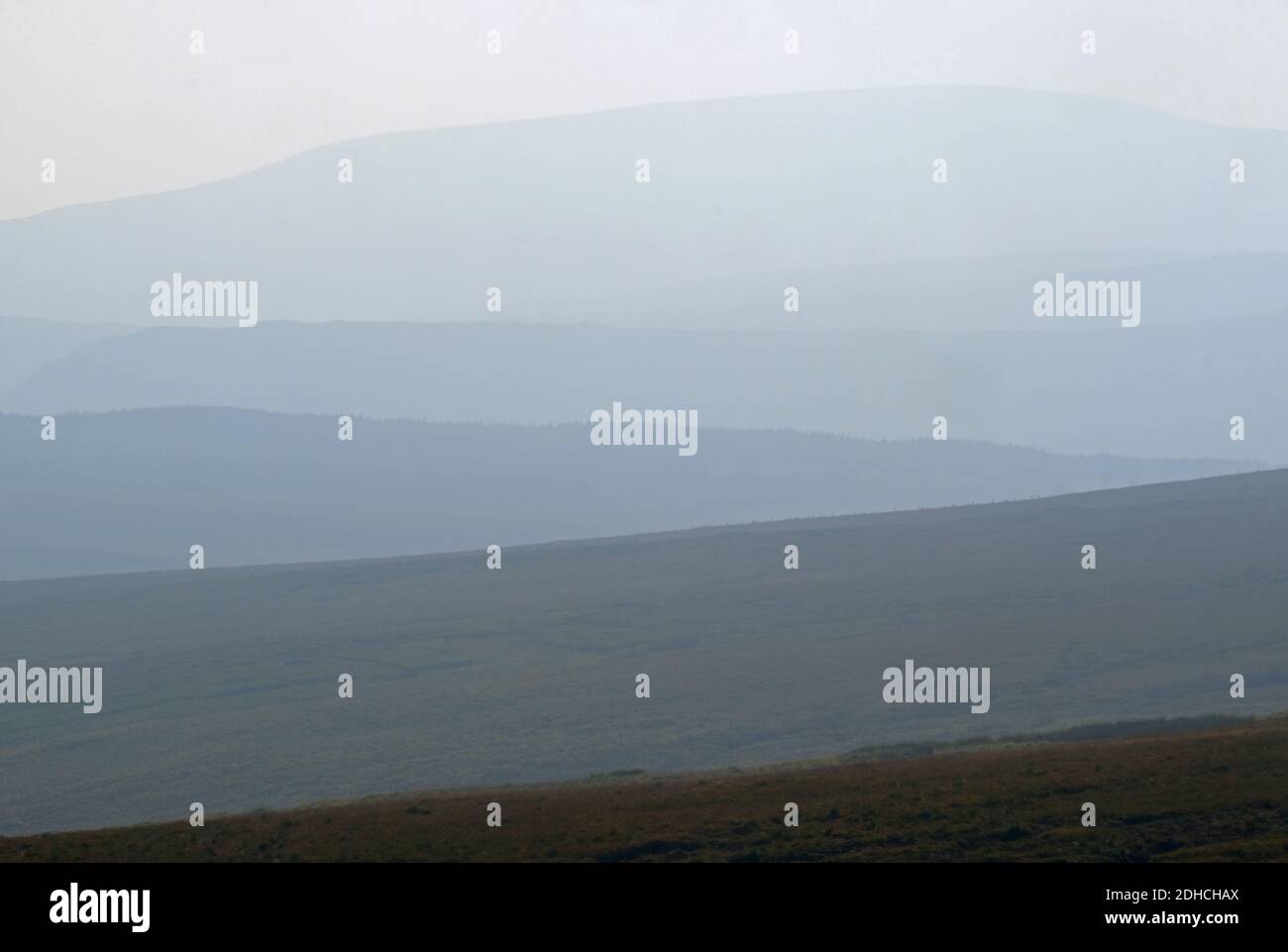 In the Bluestack Mountains, Donegal Stock Photo