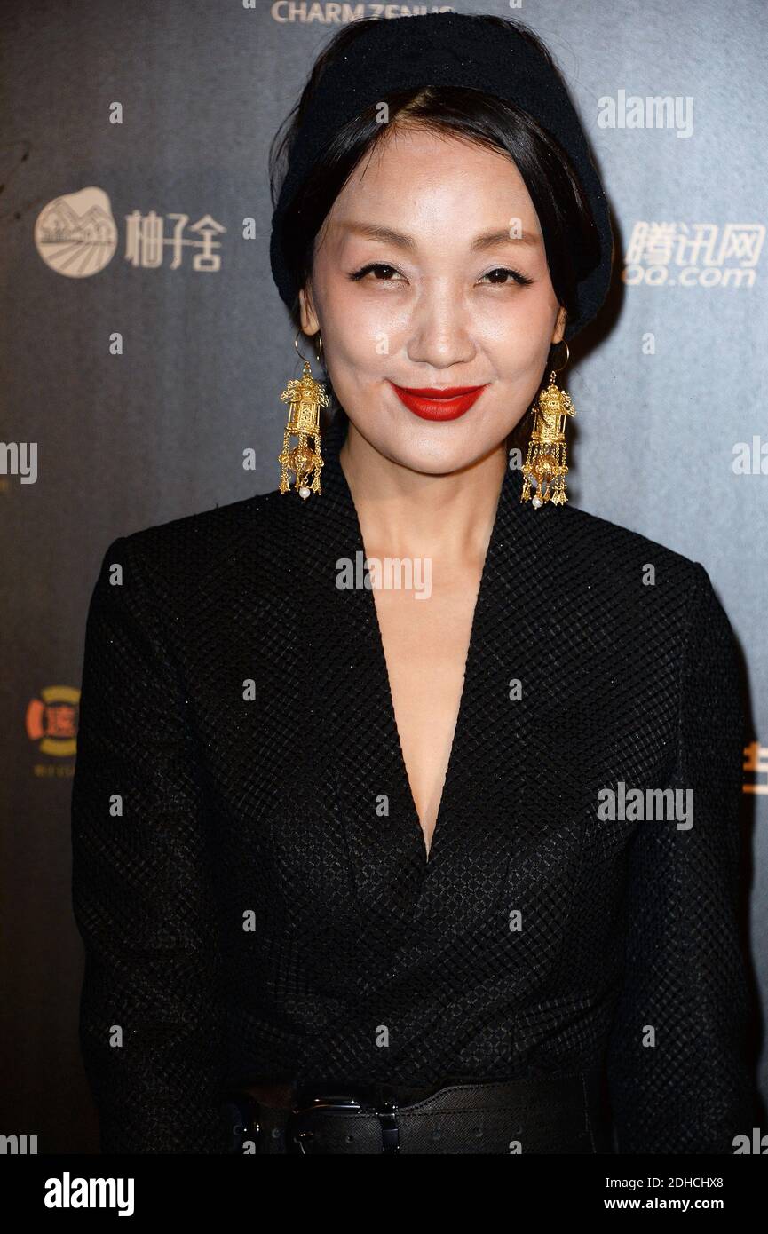 Designer Ying Xiong arriving at Select Fashion Awards au Musée Jacquemart-Andre during Spring/Summer 2018 ready to wear collection in Paris, France, October 01 2017. Photo by Nasser Berzane/ABACAPRESS.COM Stock Photo