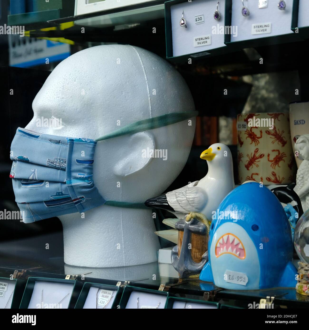 Seaside souvenier shop, Portrush, County Antrim Stock Photo