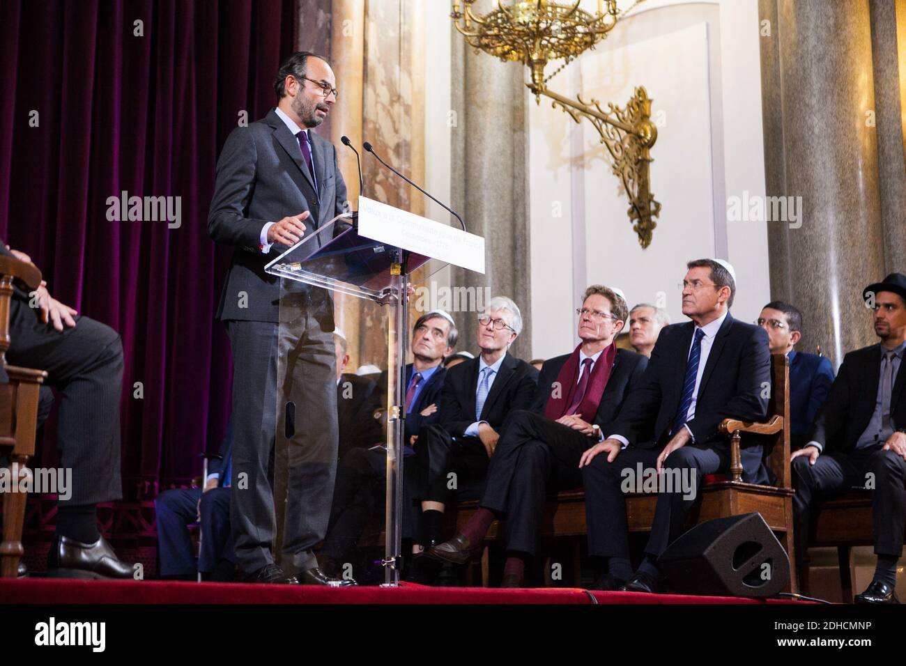 The prime minister of France Edouard Philippe is celebrating the new ...