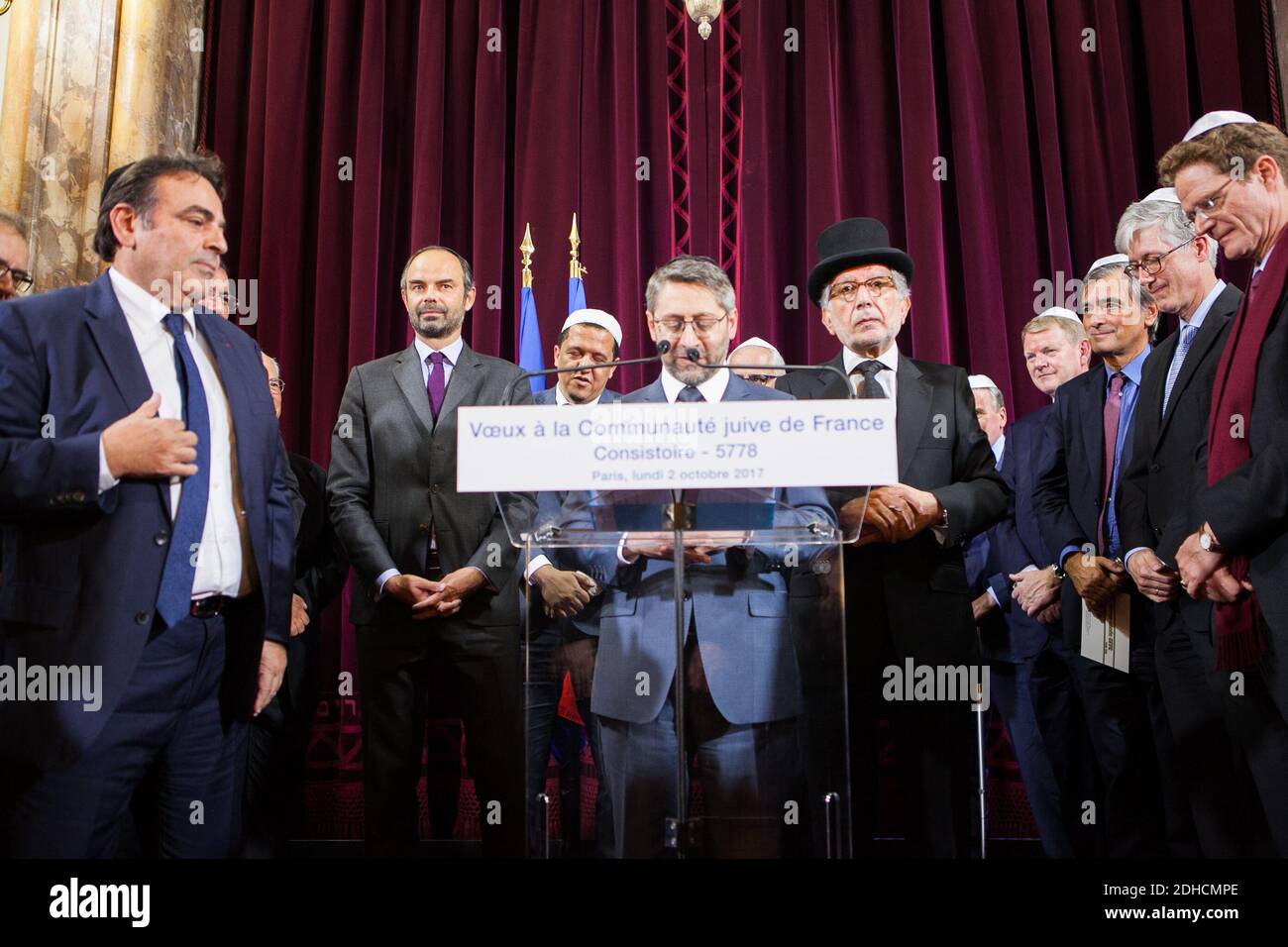 The great french Rabbi Haïm Korsia is celebrating the new jewish year ...