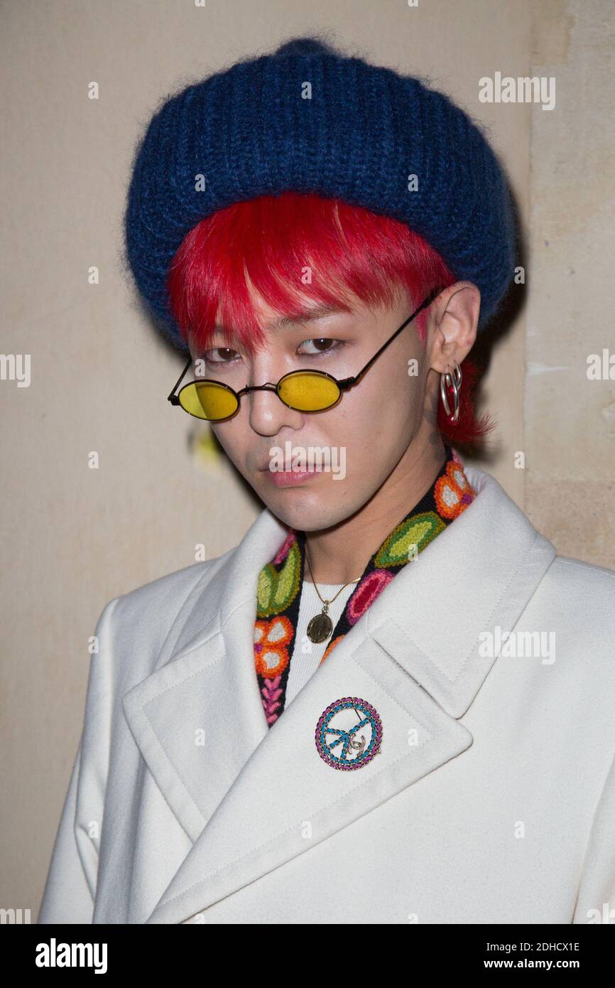 G-Dragon as Kwon Ji-yong arriving the Chanel 'Code Coco