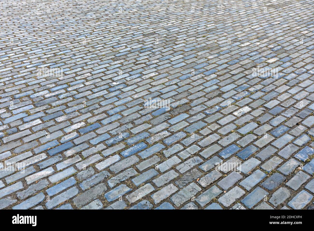 Diagonal Bricks Pavement Street Surface Amsterdam Stock Photo - Alamy