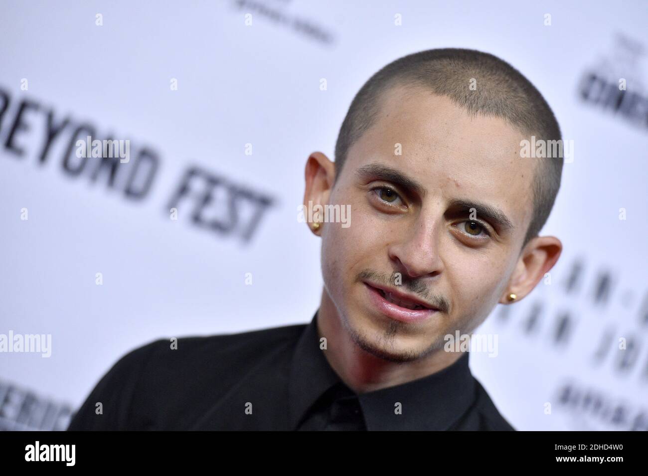 Moises Arias attends the Beyond Fest screening and Cast/Creator panel