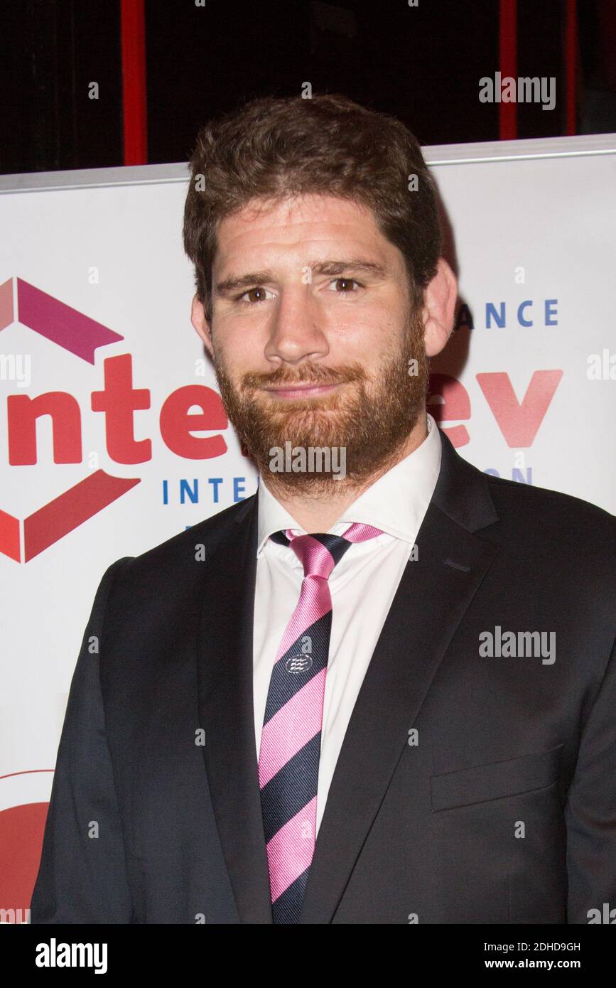 Pascal Papé à la soirée 'Le boeuf à la Mode' au restaurant 'Le Louchébem à  Paris, France le 12 Octobre 2017, France. Photo by Nasser  Berzane/ABACAPRESS.COM Stock Photo - Alamy