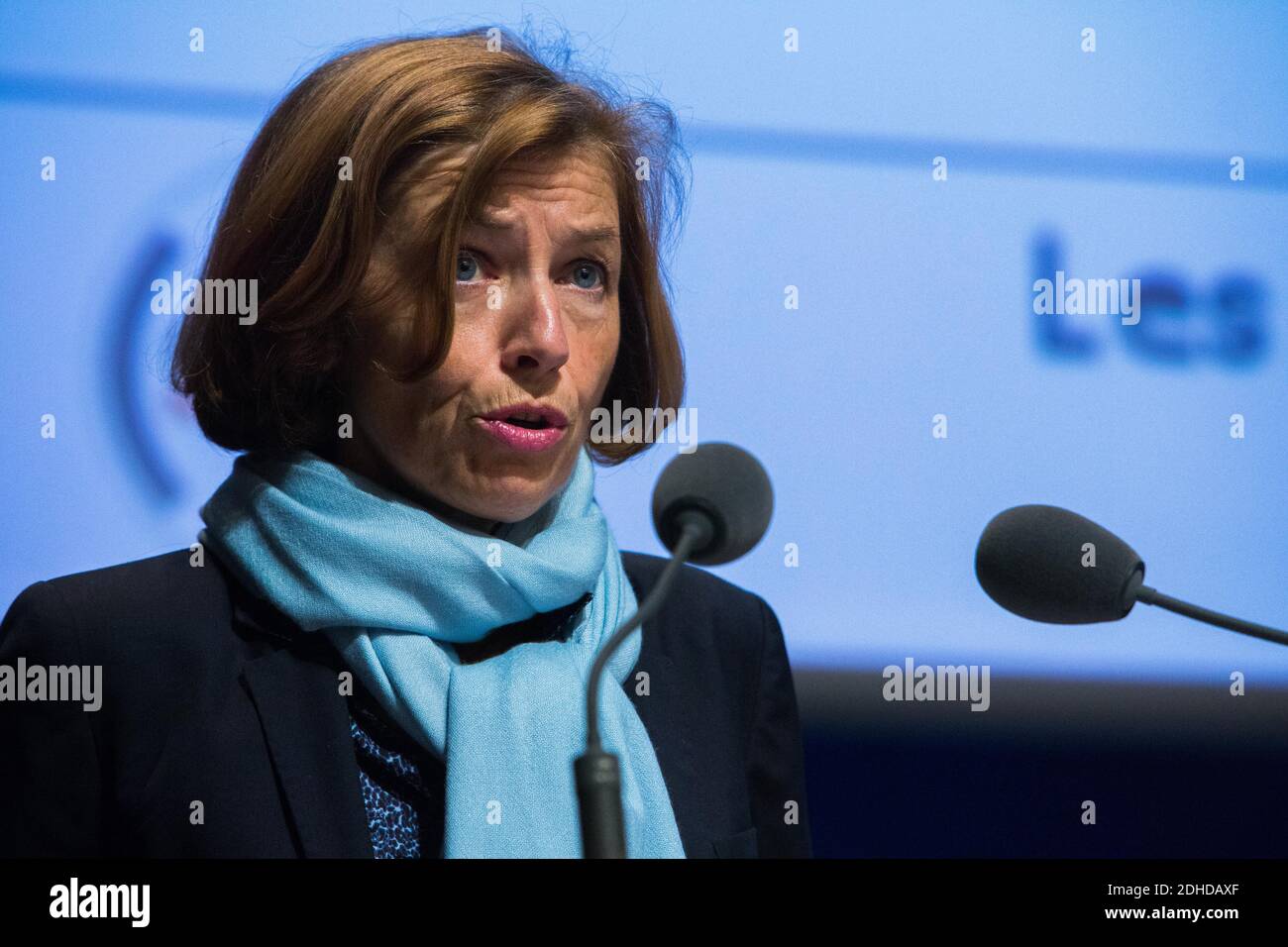French Army minister Florence Parly on National day of the reservist at ...
