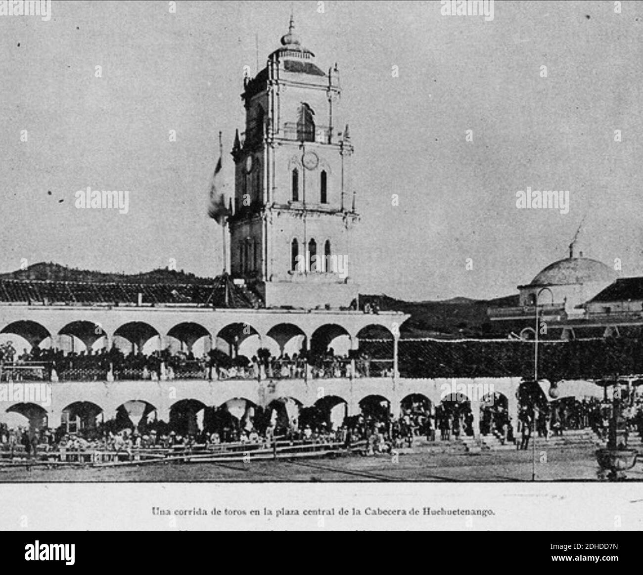 La Locomotora 1906 Huehuetenango. Stock Photo