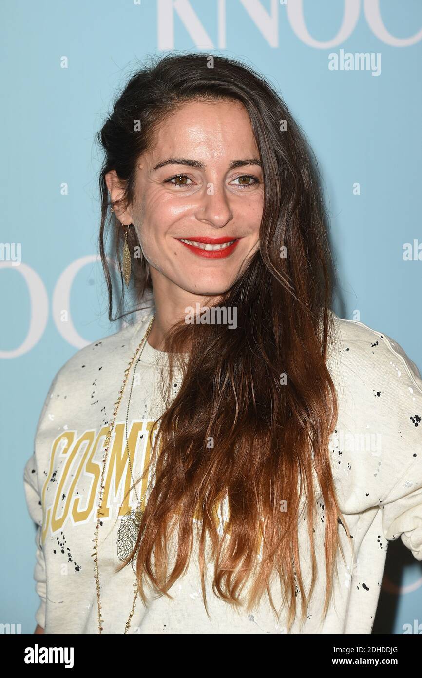 Audrey Dana attends 'Knock' Premiere at Cinema UGC Normandie on October