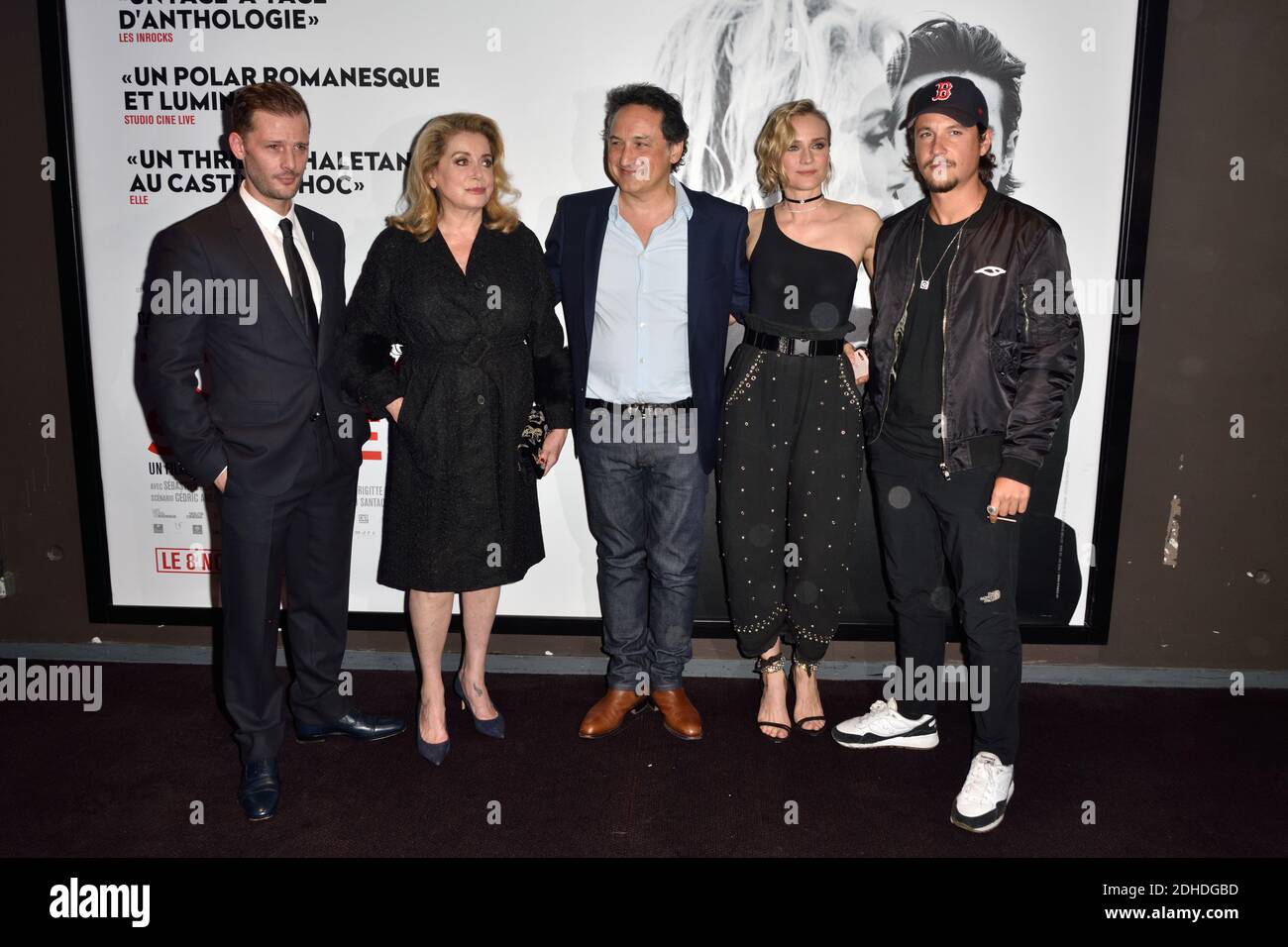 Nicolas Duvauchelle, Diane Kruger, Thierry Klifa, Catherine Deneuve