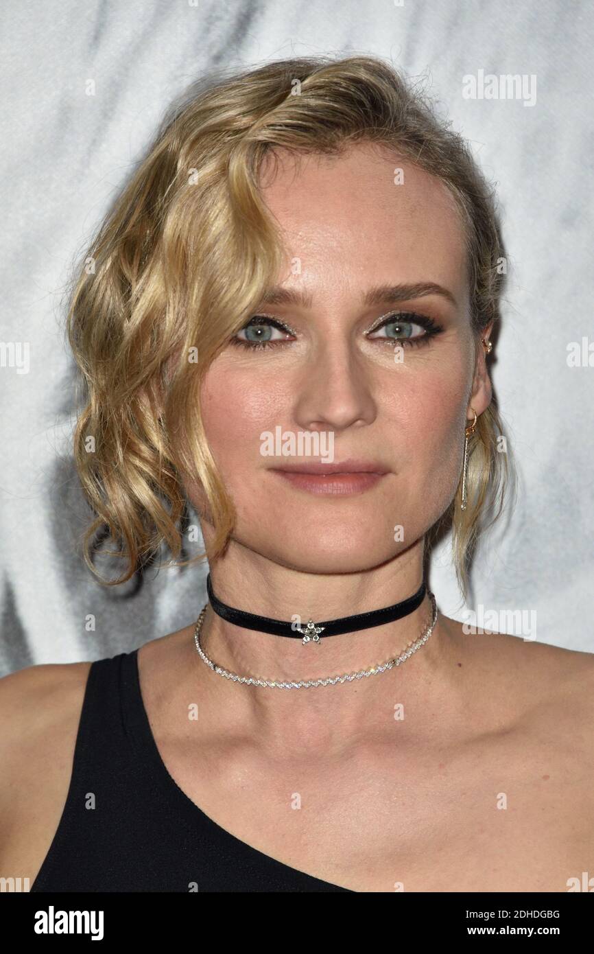 Diane Kruger attends the premiere for the film All That Divides Us