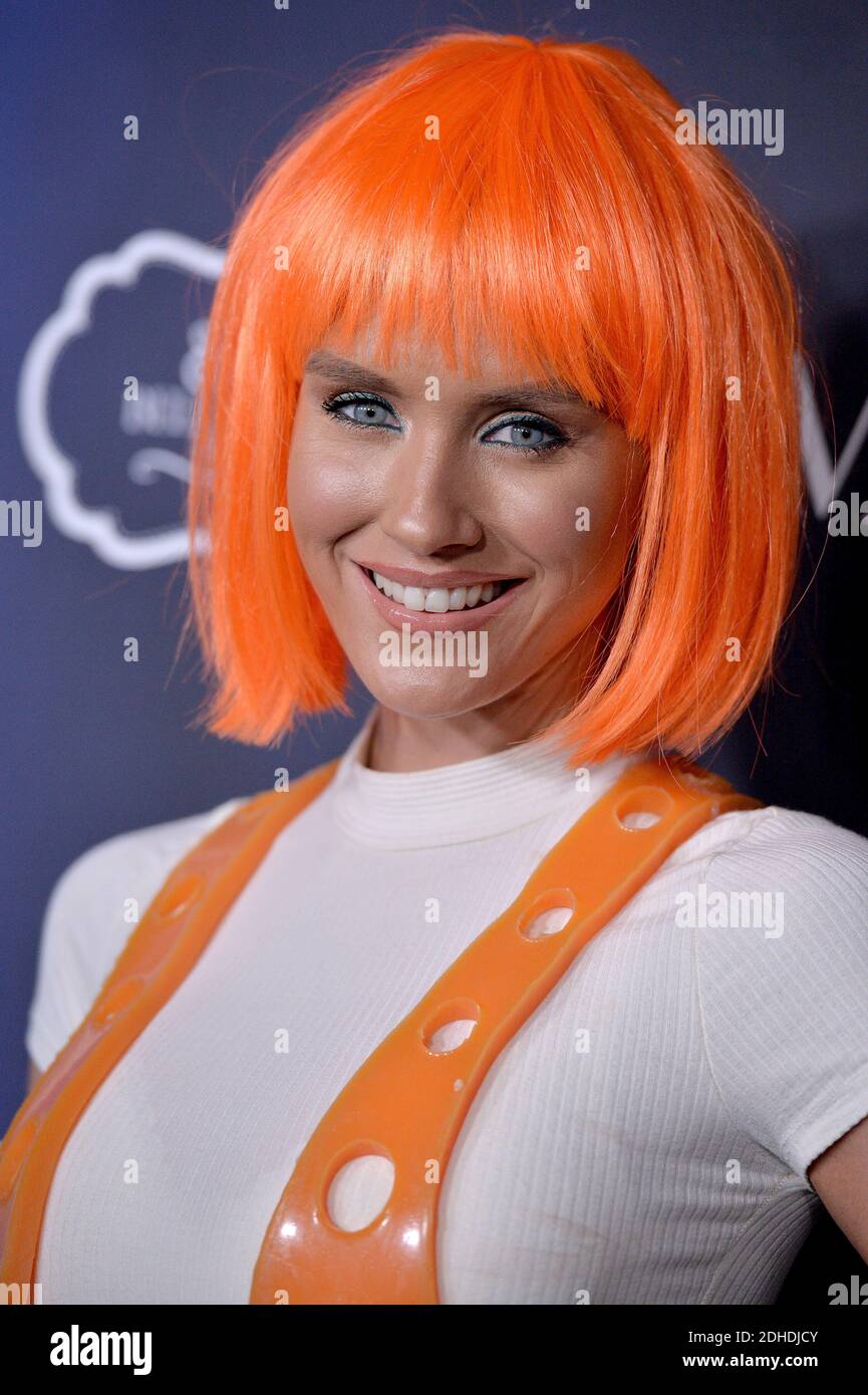 Nicky Whelan attends the 2017 Maxim Halloween Party on October 21st