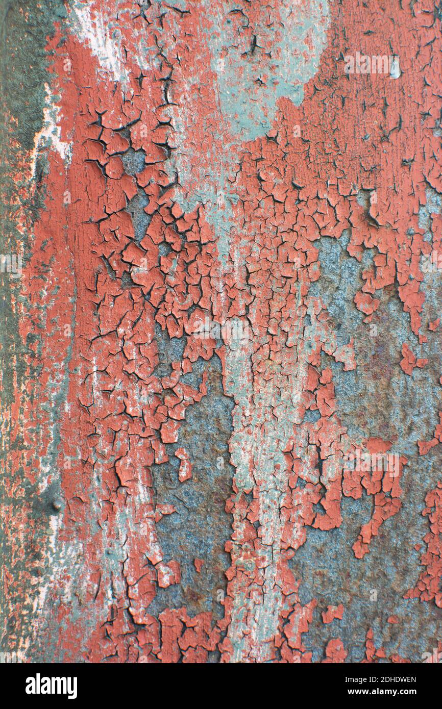 Rusty corten steel Stock Photo
