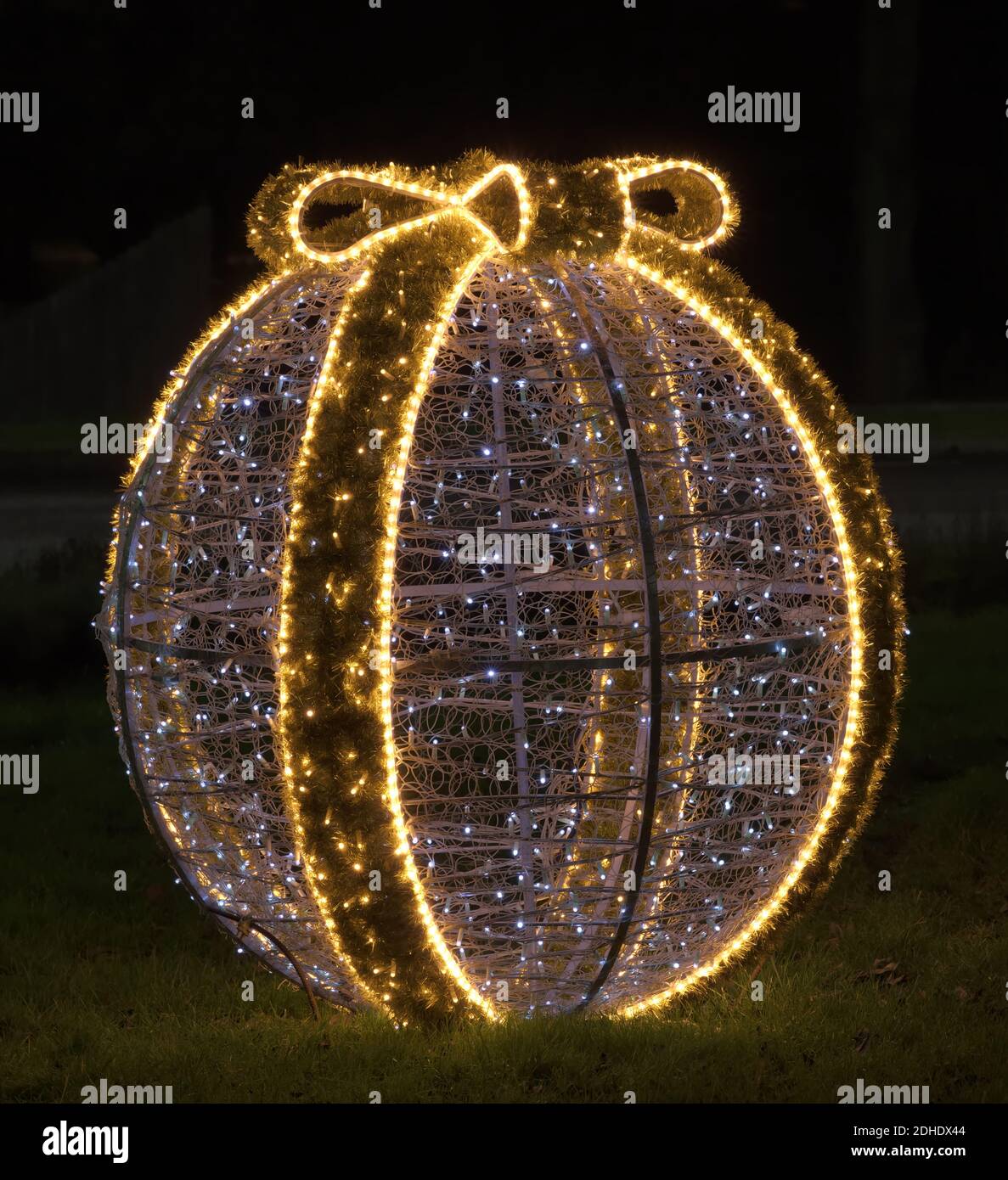 Christmas decoration in roundabout in hi-res stock photography and ...