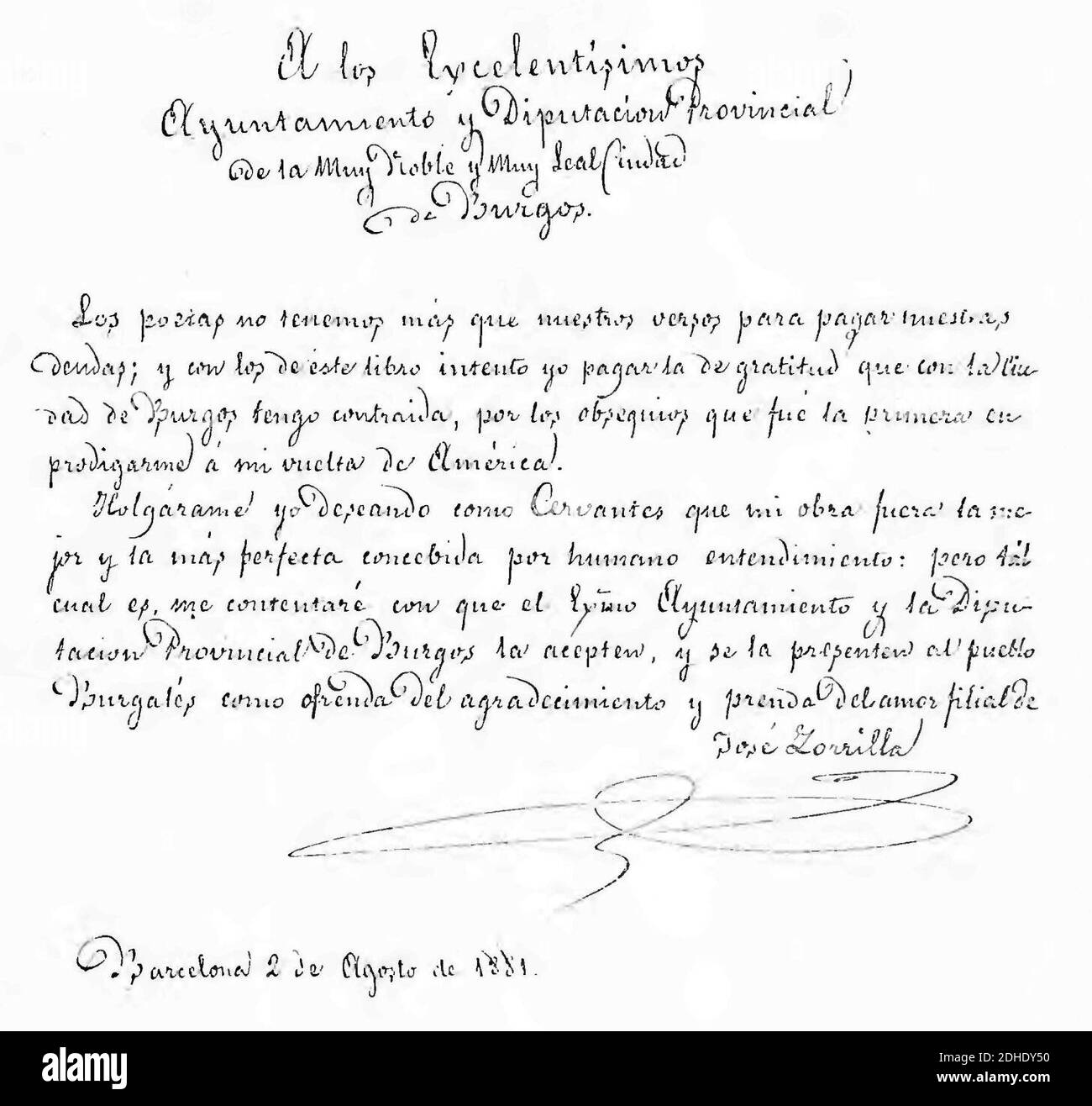 La leyenda del Cid (page 9 crop Stock Photo Alamy