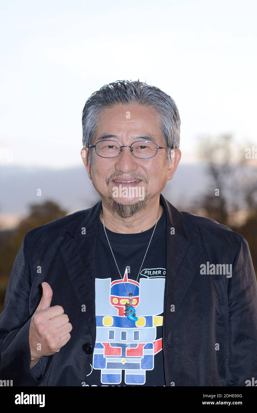 Go Nagai attending the Mazinger Z Premiere at the Westin Hote in Paris, France on October 30, 2017. Photo by Aurore Marechal/ABACAPRESS.COM Stock Photo