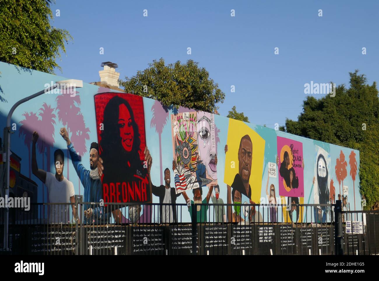 Community Conversation around Breonna Taylor Chalk Mural - San Rafael