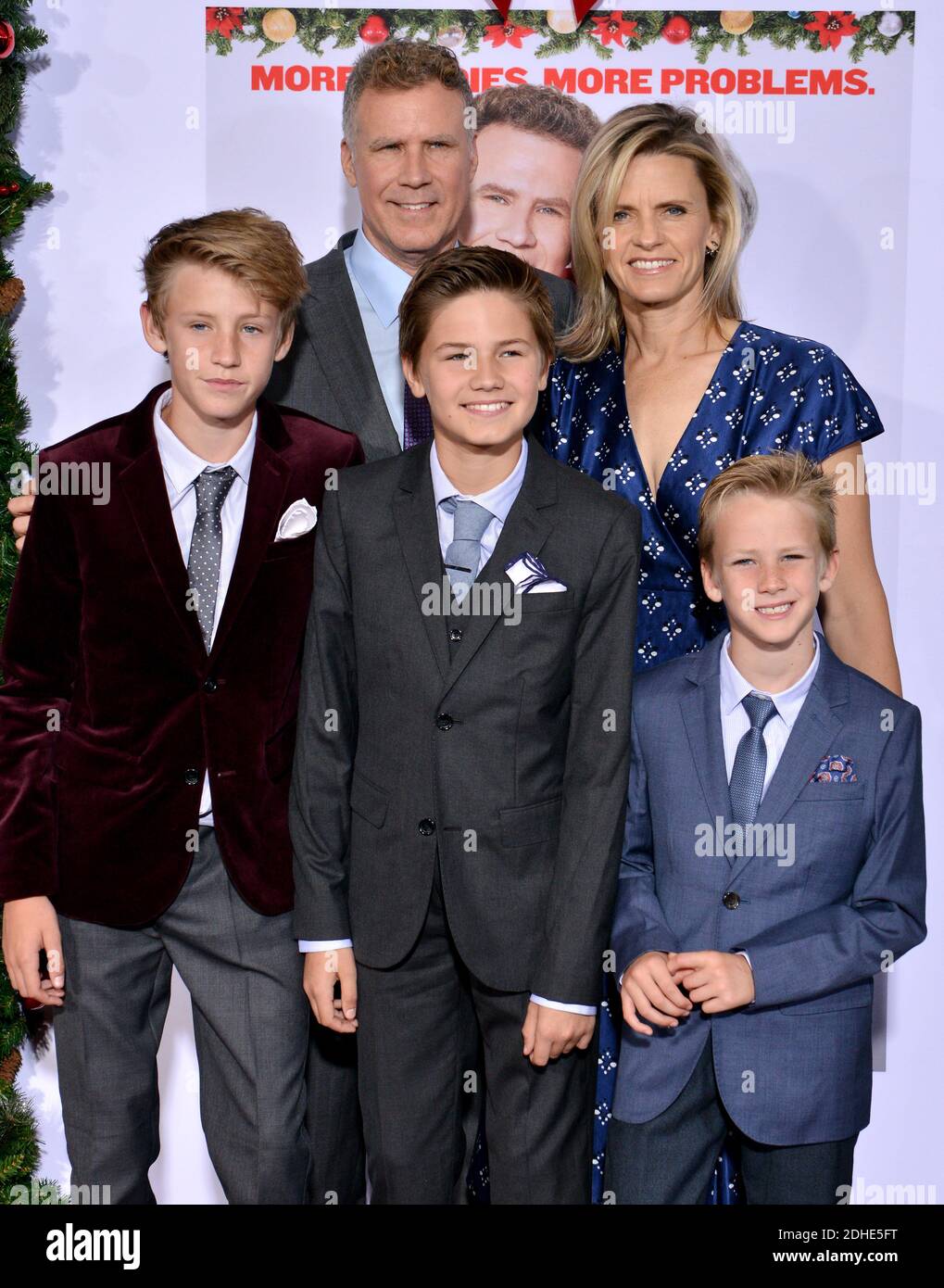 Will Ferrell, Magnus Paulin Ferrell, Mattias Paulin Ferrell and Axel