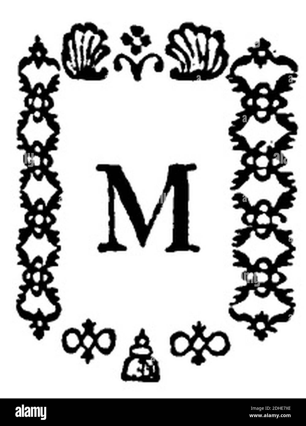La Mothe Le Vayer - Œuvres Tome 1 Partie 1 1756-65-b. Stock Photo