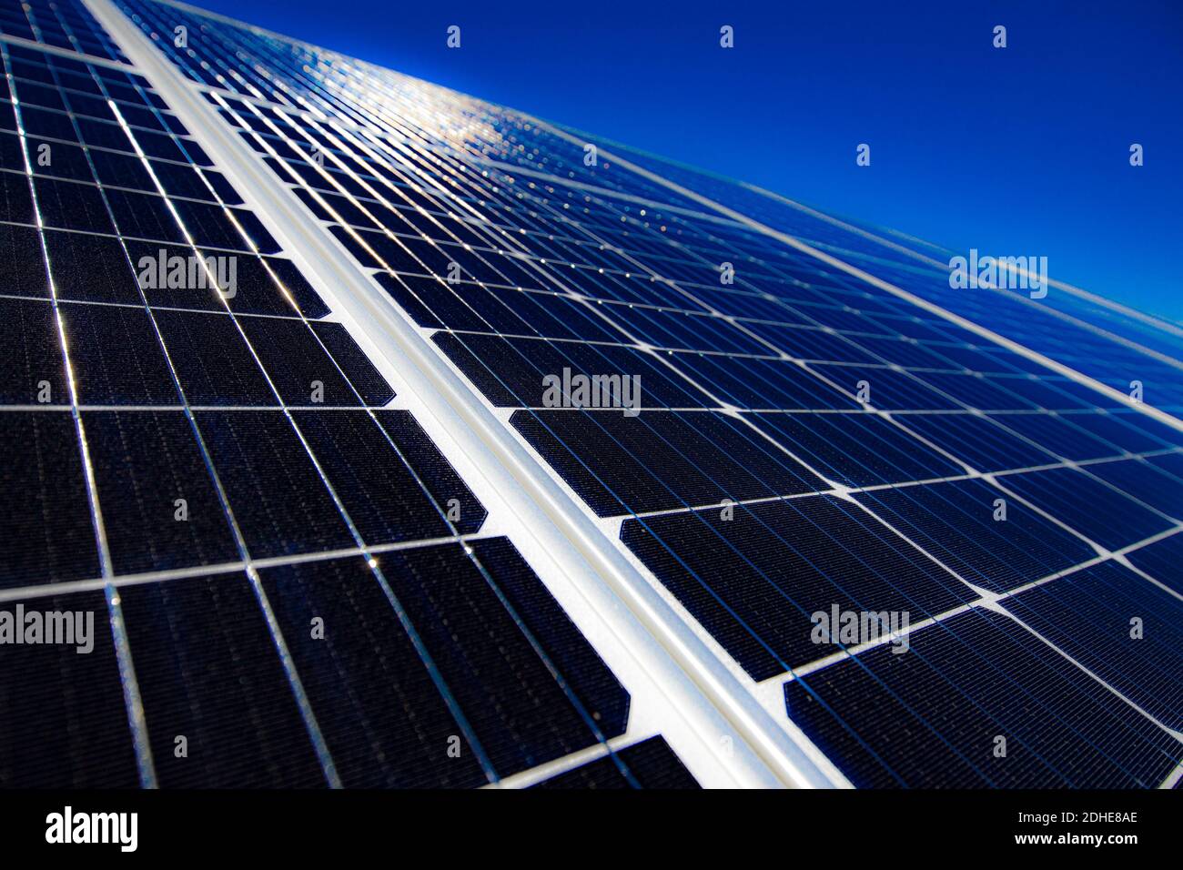 Solar Field Austin Solar field in Texas Stock Photo - Alamy