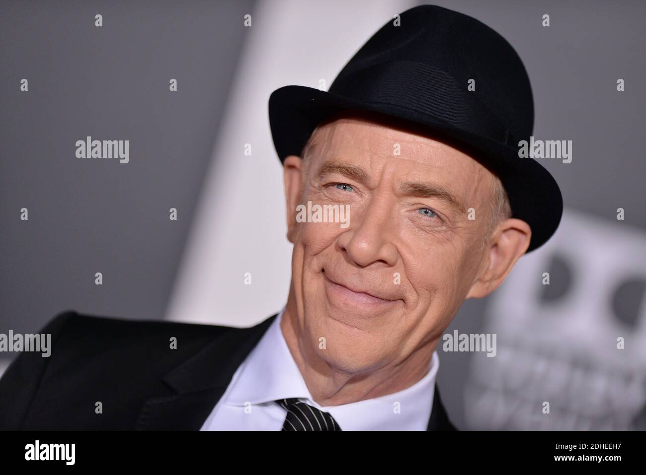 JK Simmons attends the premiere of Warner Bros. Pictures' 'Justice