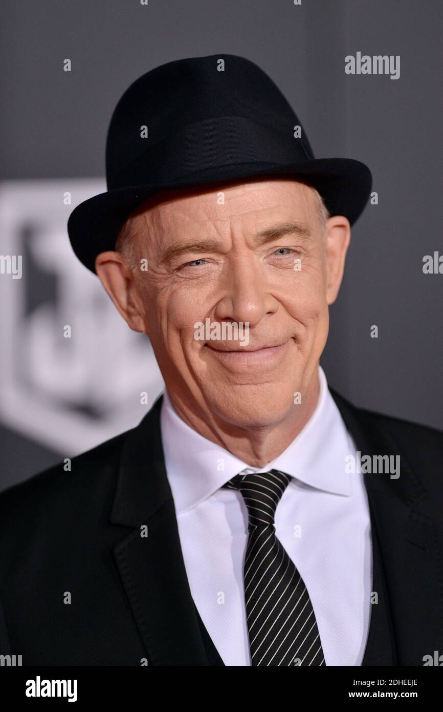 JK Simmons attends the premiere of Warner Bros. Pictures' 'Justice