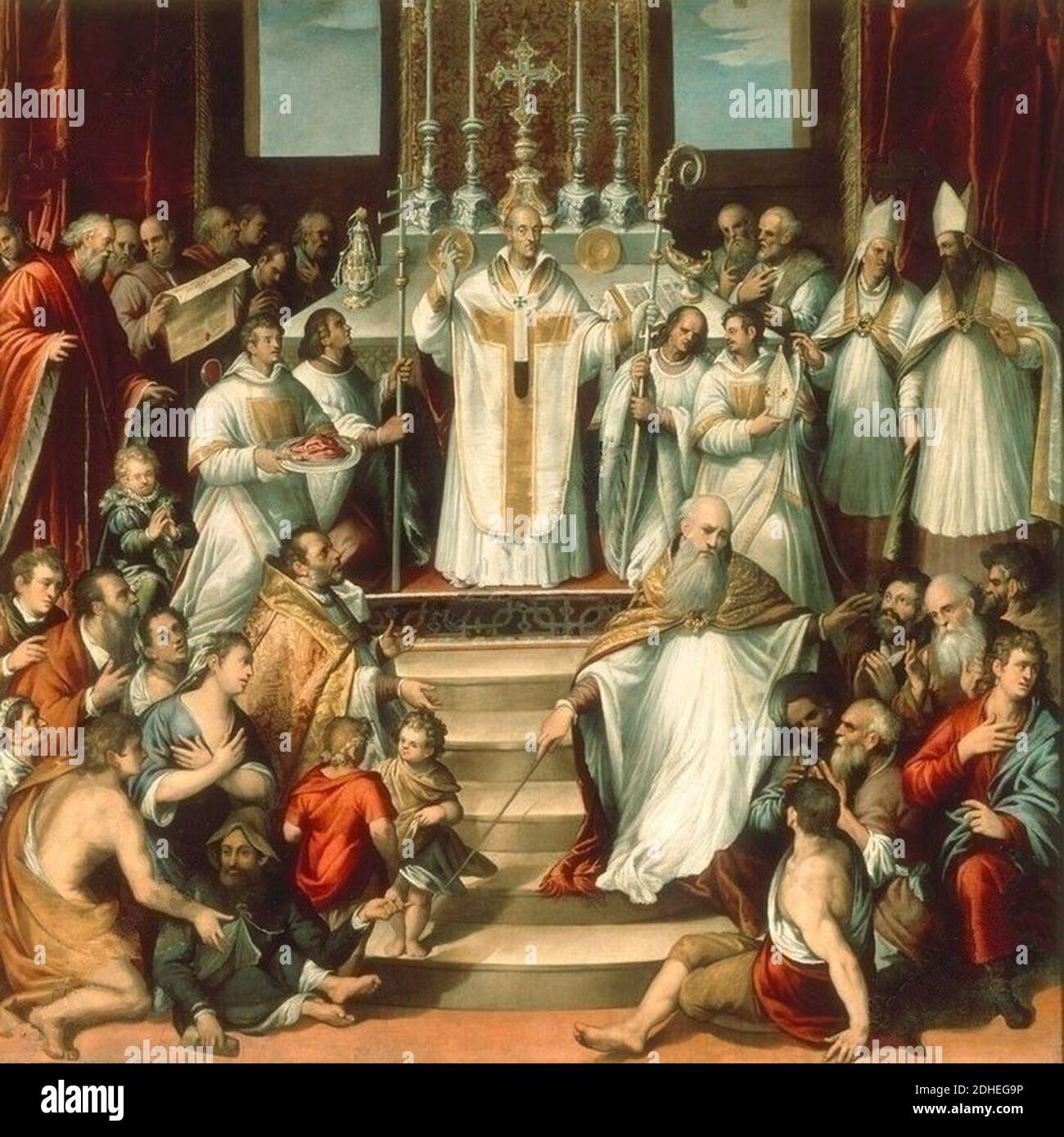 L'elezione di san Lorenzo Giustiniani al Patriarcato di Venezia T