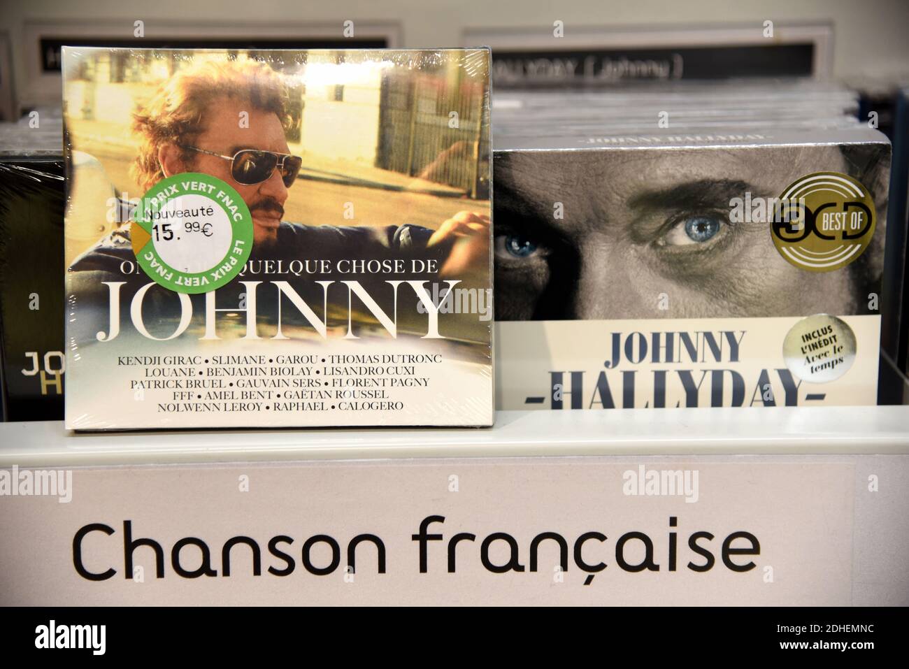 French Singer Johnny Hallyday New Album in Paris, France on November 18 ...