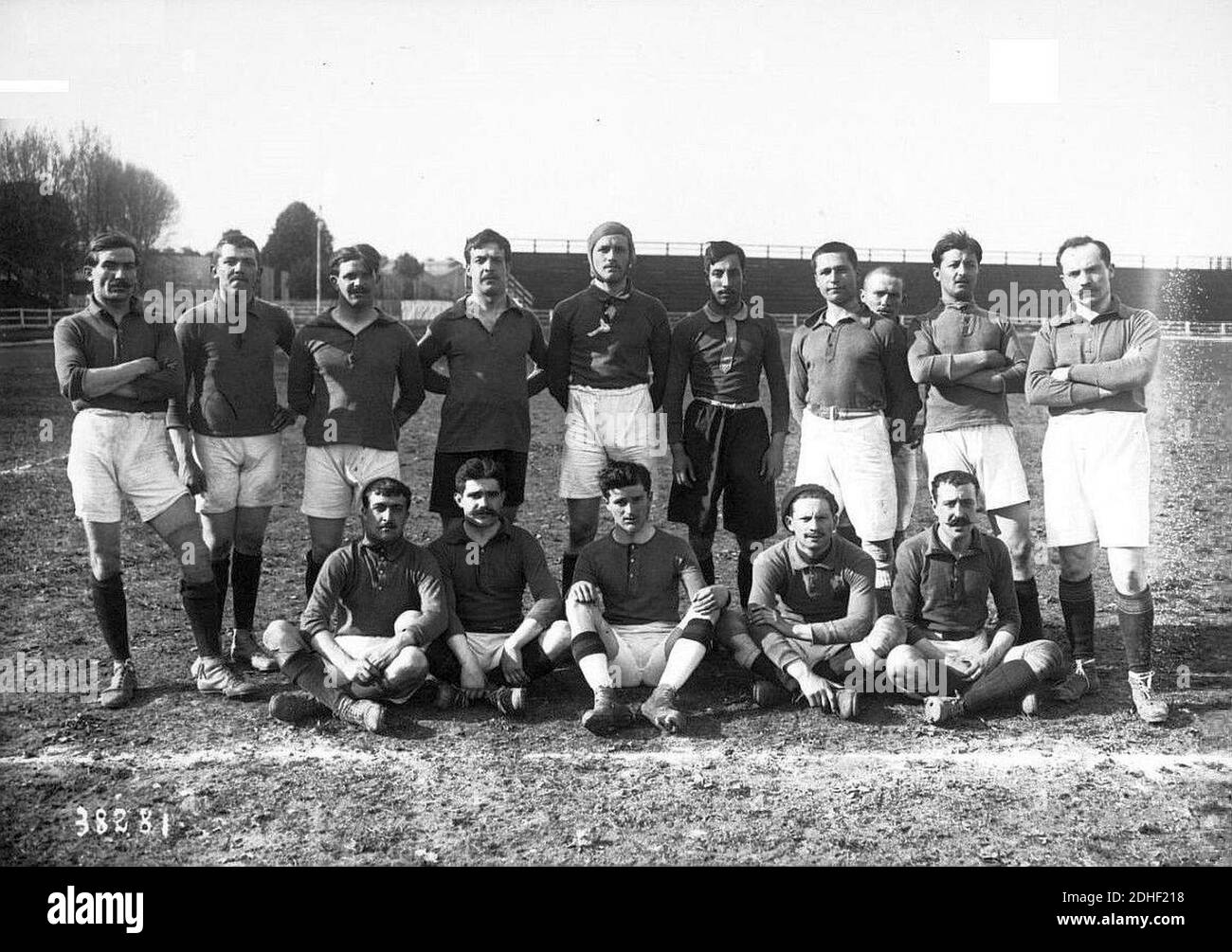 L'équipe de SaintGirons championne de France de deuxième série, le 19